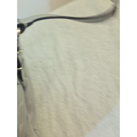 Coach Gallery Optic Silver Metalic Signature Tote Shoulder Handbag - Picture 11 of 12